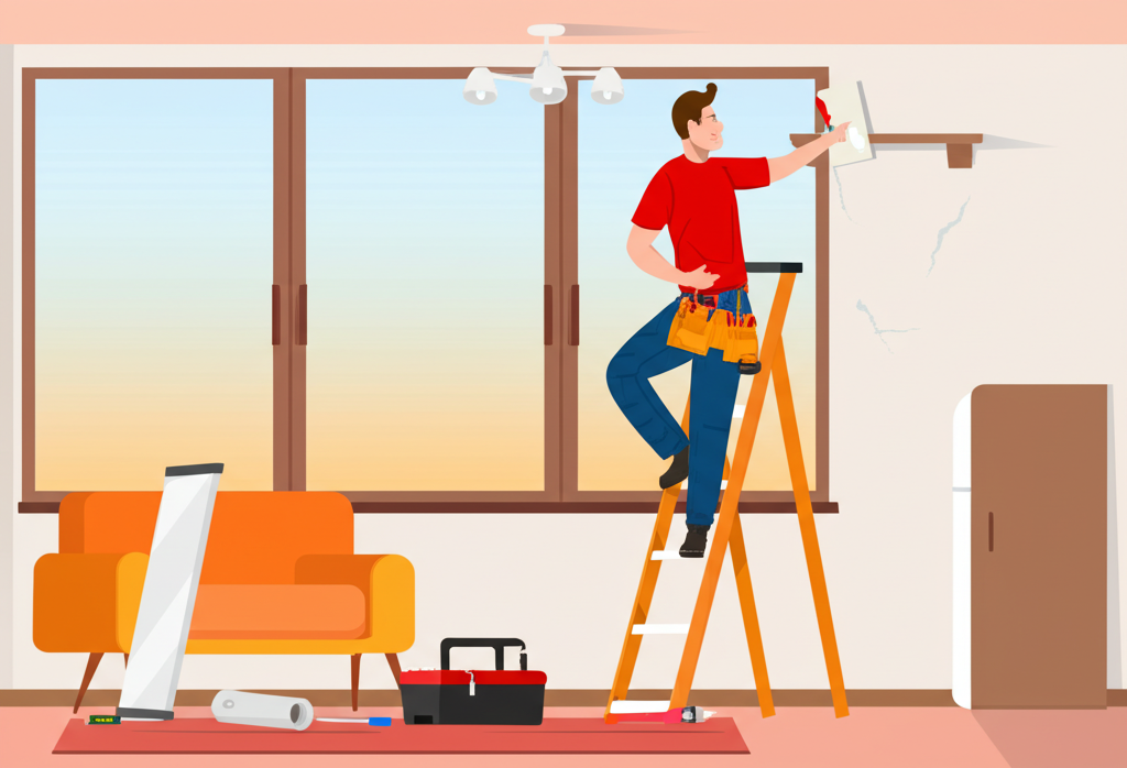 Repair service fixing household items